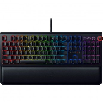 Игровая клавиатура с подсветкой RAZER BlackWidow Elite - Mechanical Gaming Keyboard - Russian Layout (Yellow Switch)