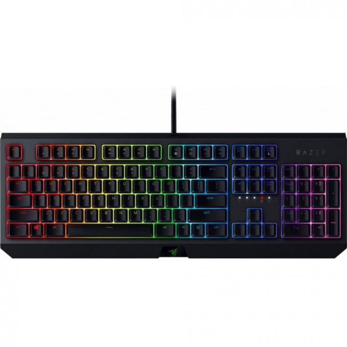 Игровая клавиатура с подсветкой RAZER Blackwidow - Mechanical Gaming Keyboard - Russian Layout (Green Switch) RZ03-02861100-R3R1 Игровая клавиатура с подсветкой RAZER Blackwidow - Mechanical Gaming Keyboard - Russian Layout (Green Switch) RZ03-02861100-R3R1