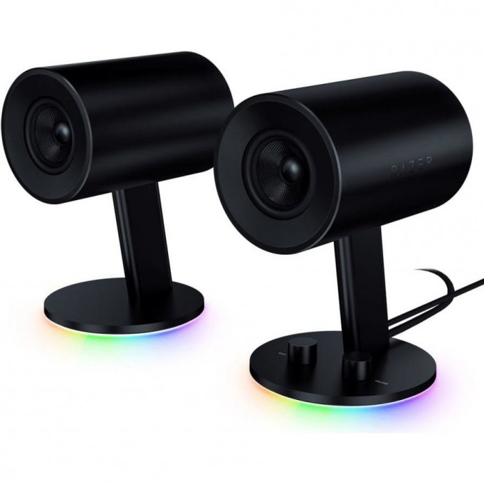 Аудио колонки настольные RAZER Nommo Chroma - 2.0 Gaming Speakers - EU Packaging RZ05-02460100-R3G1 Аудио колонки настольные RAZER Nommo Chroma - 2.0 Gaming Speakers - EU Packaging RZ05-02460100-R3G1
