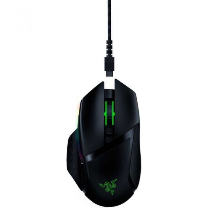 Беспроводная игровая мышь с зарядной станцией RAZER Basilisk Ultimate & Mouse Dock 11btn RZ01-03170100-R3G1 Беспроводная игровая мышь с зарядной станцией RAZER Basilisk Ultimate & Mouse Dock 11btn RZ01-03170100-R3G1
