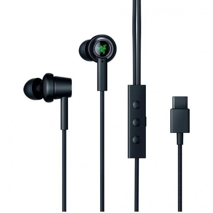Внутриканальные наушники RAZER Hammerhead ANC USB C - In Ear USB C headphones with ANC - FRML Packaging RZ12-02780100-R3M1 Внутриканальные наушники RAZER Hammerhead ANC USB C - In Ear USB C headphones with ANC - FRML Packaging RZ12-02780100-R3M1