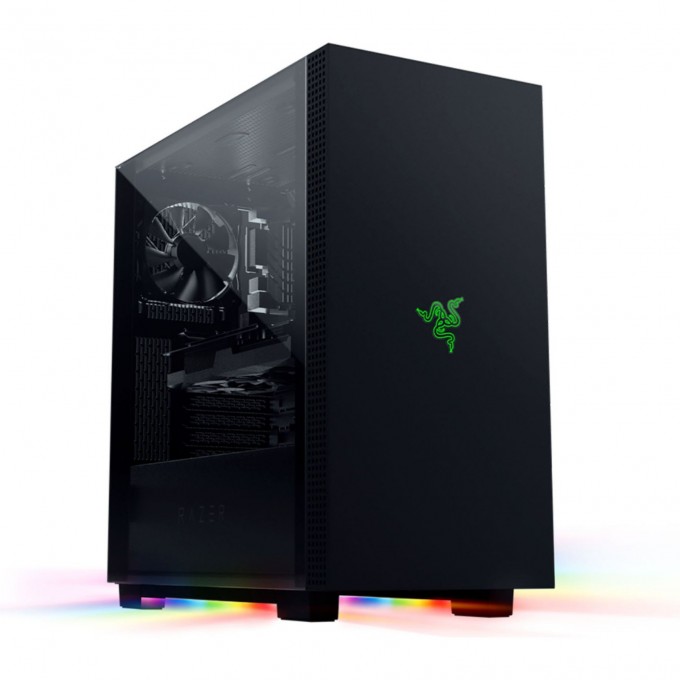 Корпус ПК RAZER Tomahawk A1 (A1/Mid-Tower/Aluminum/Tempered Glass/Desktop Chassis) RC21-01420100-R3M1 Корпус ПК RAZER Tomahawk A1 (A1/Mid-Tower/Aluminum/Tempered Glass/Desktop Chassis) RC21-01420100-R3M1
